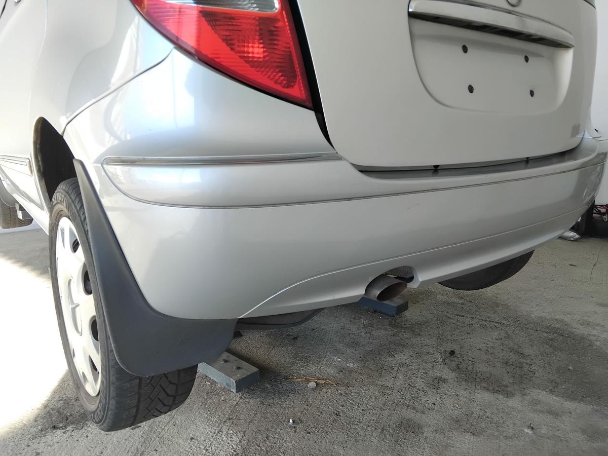 Mercedes A-Klasse W169 original Stoßfänger Stoßstange hinten Elegance BJ2005 761 polarsilbermetallic