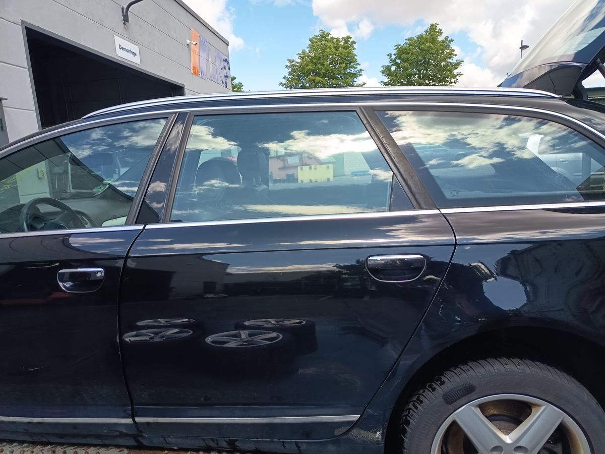 Audi A6 4F Quattro S-Line orig Tür hinten links LY9B schwarz Bj 2010