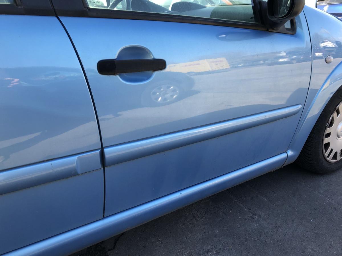 Citroen C3 Typ F T&uuml;r vorne rechts Beifahrert&uuml;r Rohbau KMY Lucia Blau Metallic