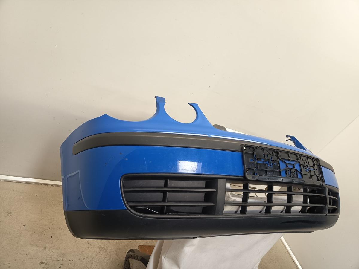 VW Polo 9N1 orig Stoßfänger Stoßstange vorn 1.Generation LA5F Blue Bj 2003