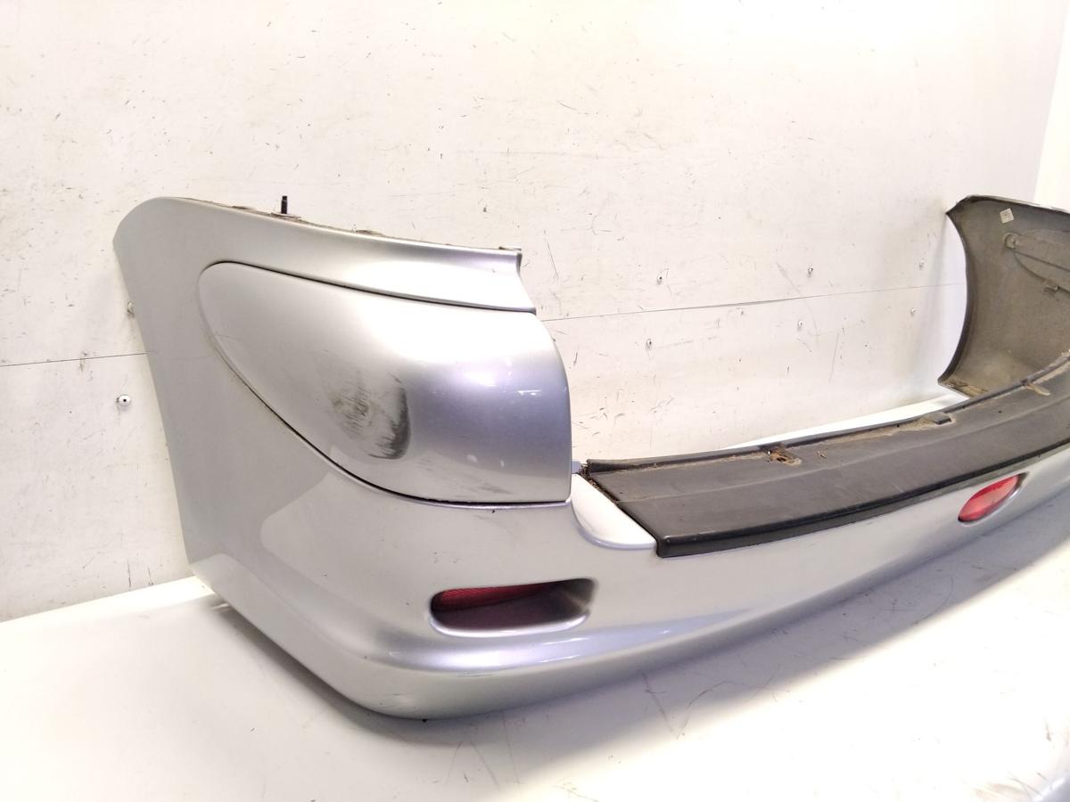 Peugeot 206 Kombi original Sto&szlig;f&auml;nger Sto&szlig;stange hinten silber EZR BJ2004