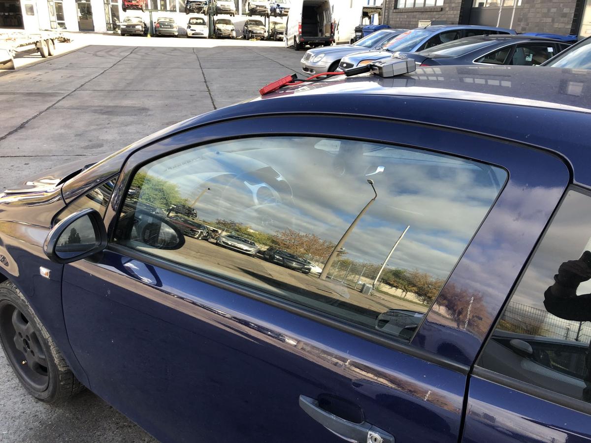 Opel Corsa D Tür vorn links Fahrertür nur für 3 türer Z20Z Royalblau