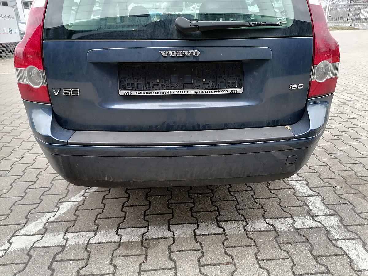 Volvo V50 Stoßstange hinten Stoßfänger BARENTS BLUE METALLIC BJ04-07