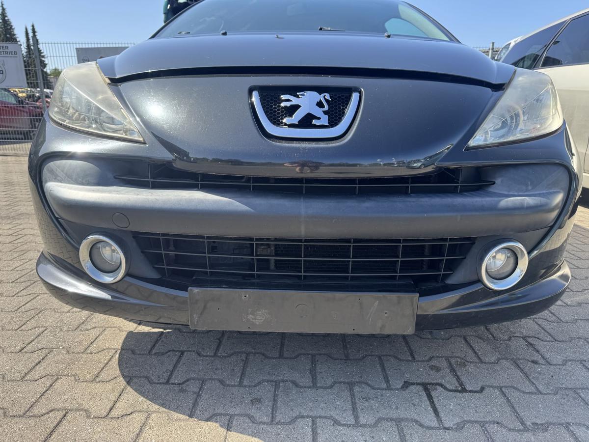 Peugeot 207 original Sto&szlig;stange Stossf&auml;nger vorn EXL-Obsidianschwarz Bj.2008