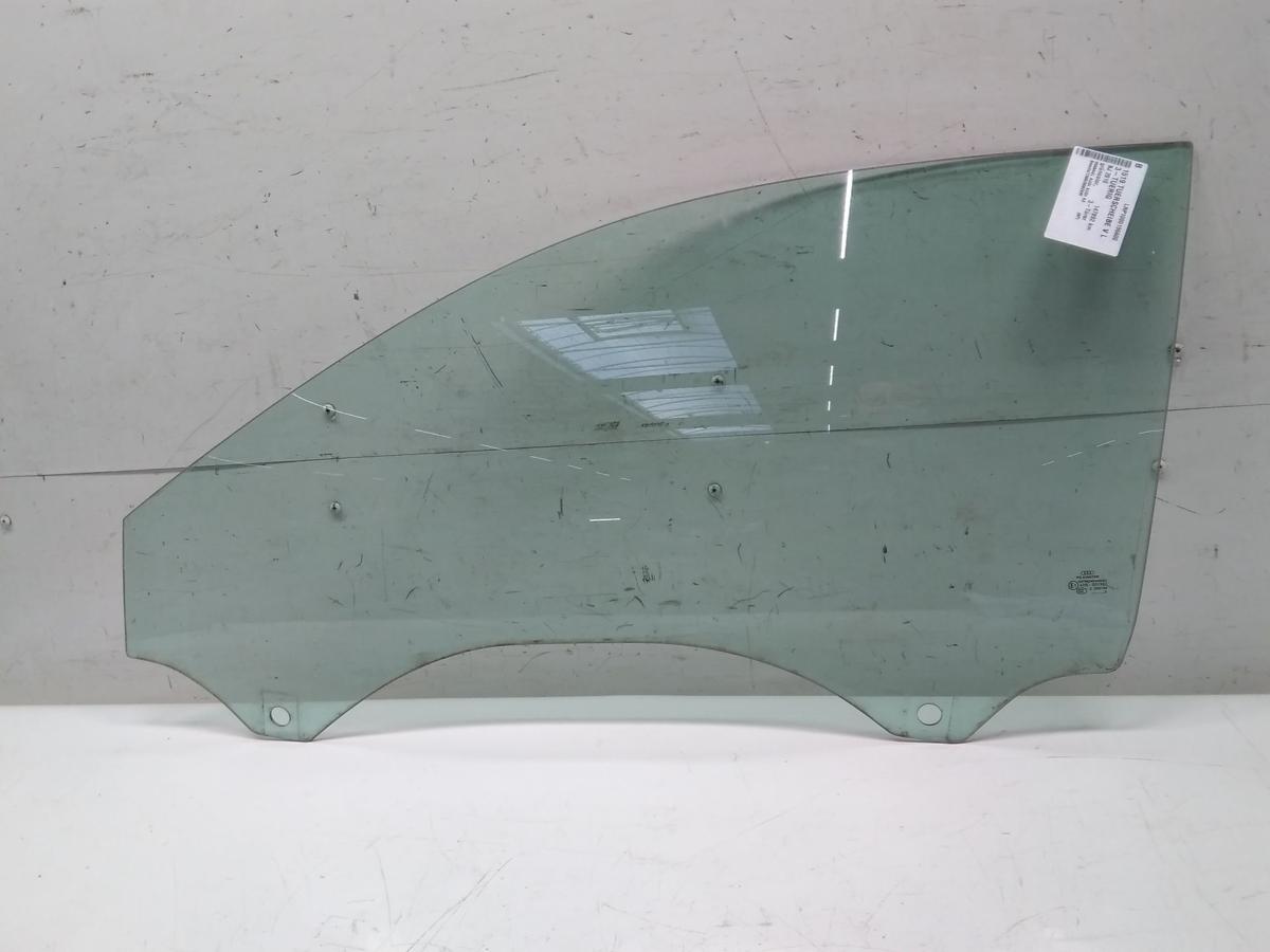 Audi A3 8P Facelift T&uuml;rscheibe vorn links 3-T&uuml;rer gr&uuml;ncolor Bj.2010