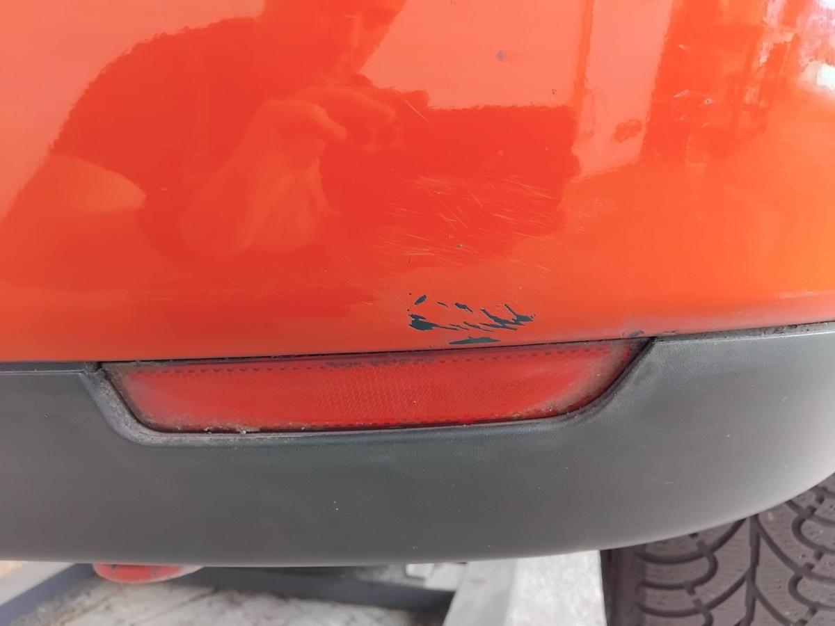 Seat Ibiza III 6L original Stossfänger Stoßstange hinten flashrot LP3G BJ2002