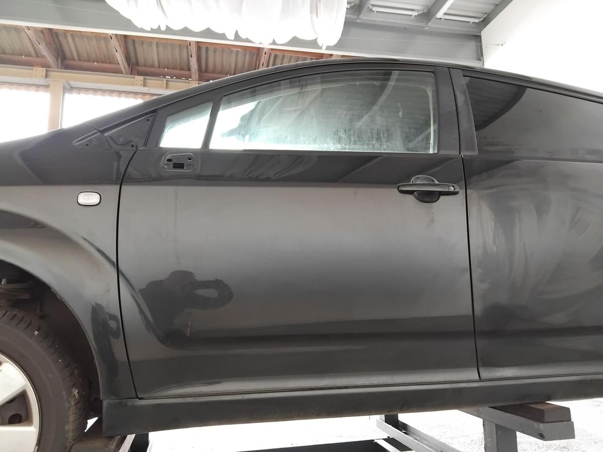 Toyota Corolla Verso II AUR10 Tür vorn links Fahrertür BJ2006 209 night sky black perleffekt