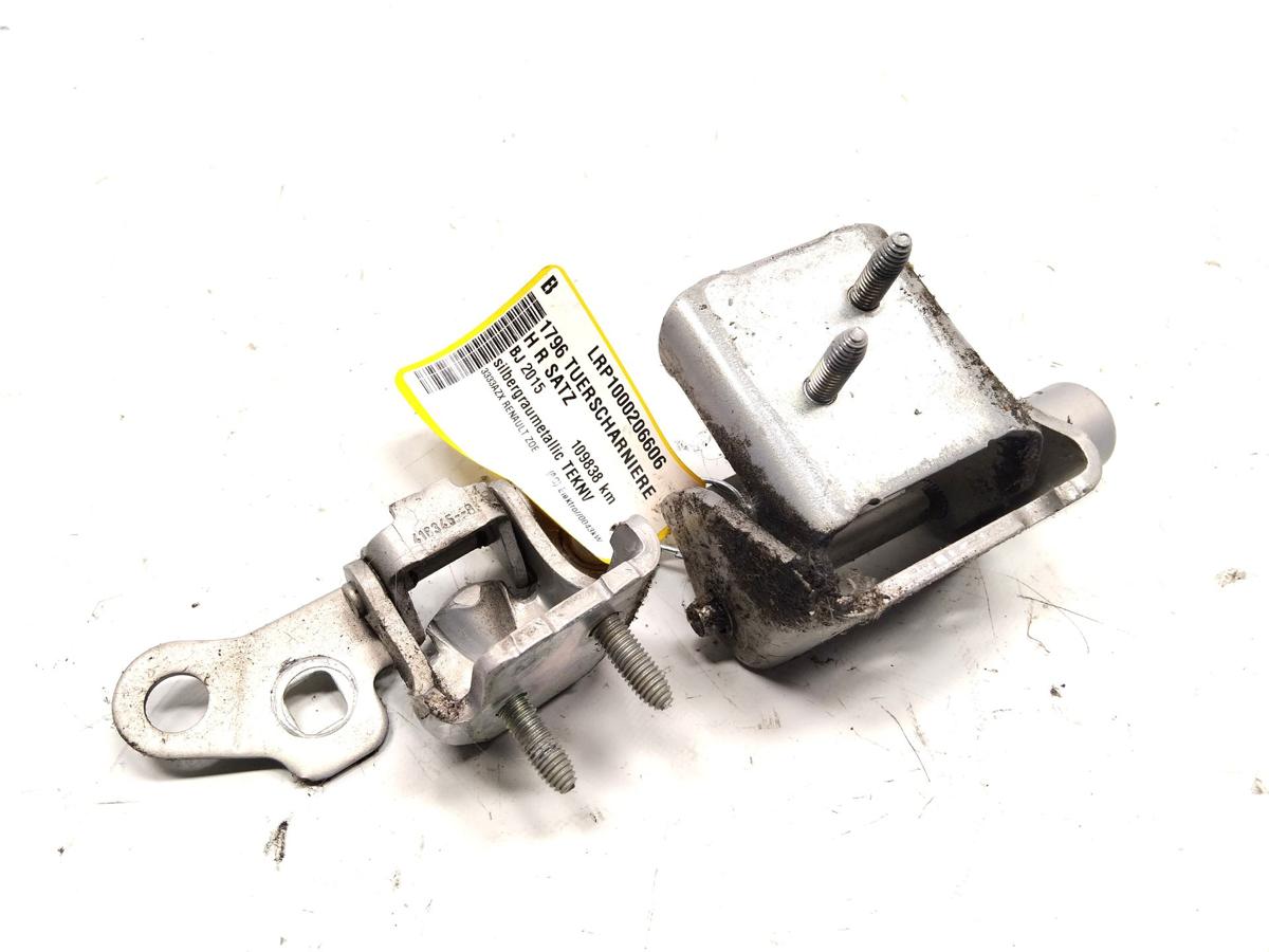 Renault Zoe original Satz T&uuml;rscharniere hinten rechts unfallfrei Bj.2015