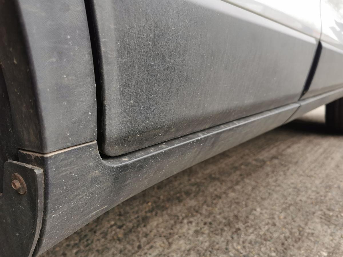 Chevrolet Captiva KLAC Tür Autotür Rohbautür hinten rechts GAN Ice Silver met