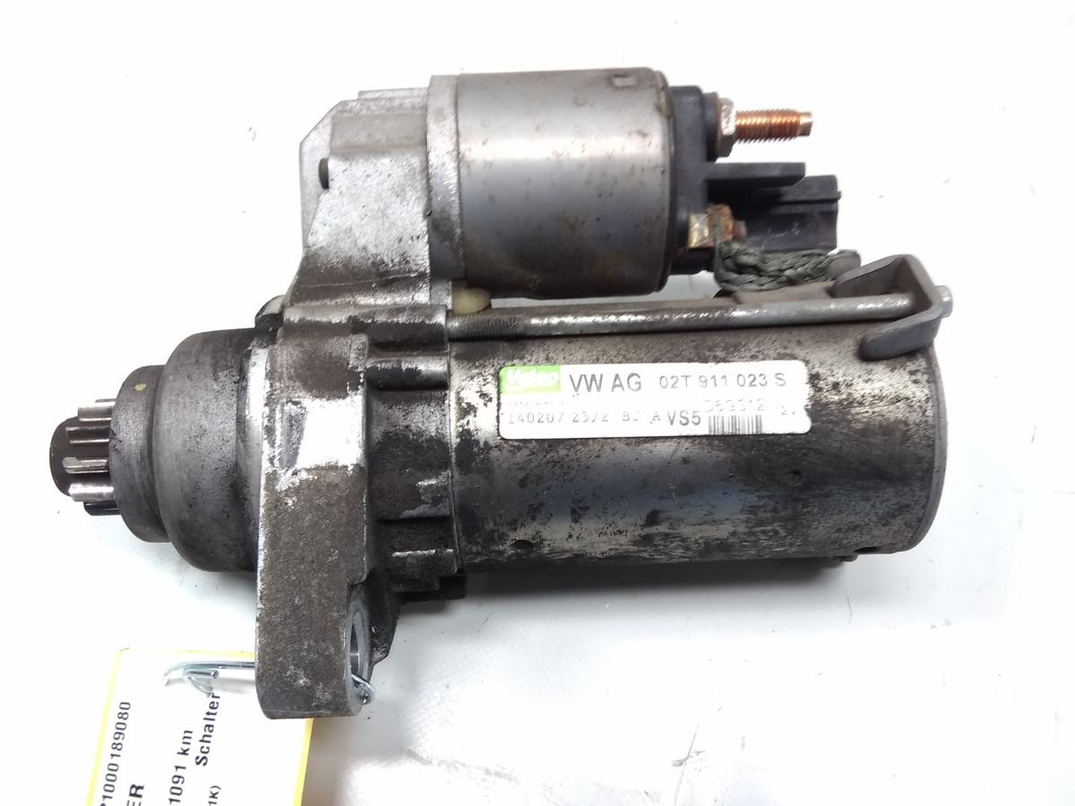 VW Golf 5 1K original Anlasser Starter 02T911023S VALEO 1.4 59kw BJ2007