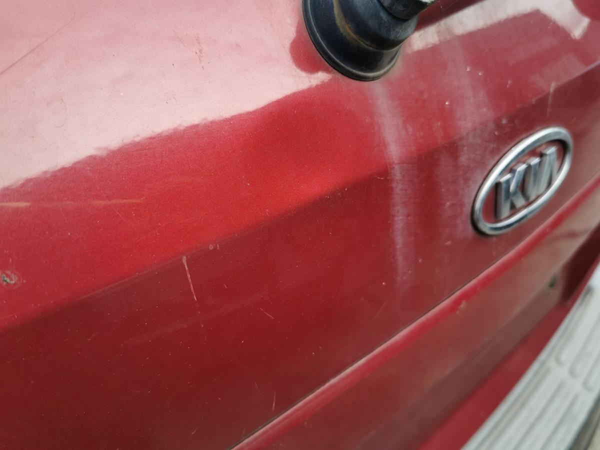 Kia Sorento JC Heckklappe Klappe Deckel hinten R9 Ruby Red Met ohne Scheibe