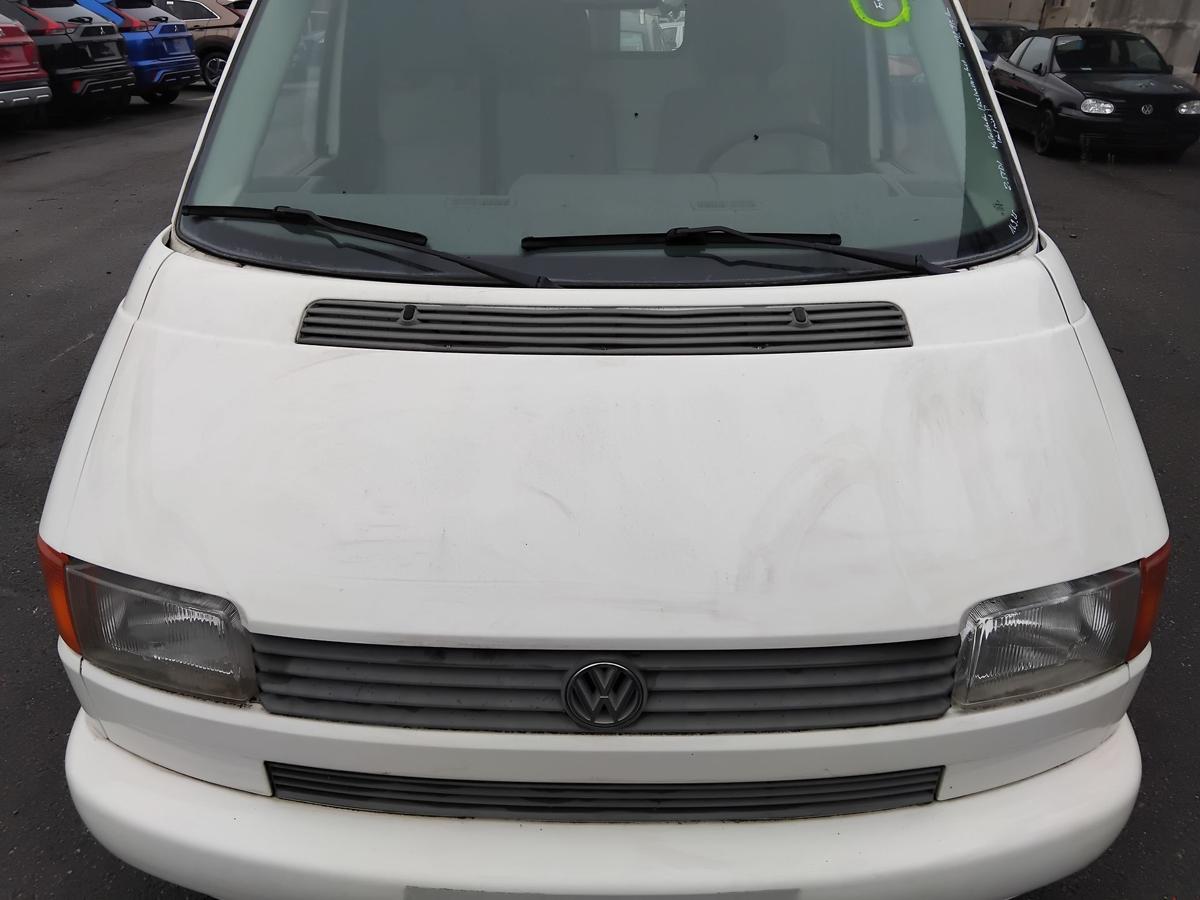 VW T4 Motorhaube Klappe Deckel vorn L902 Grauweiss BJ1998 kurzer Vorderwagen