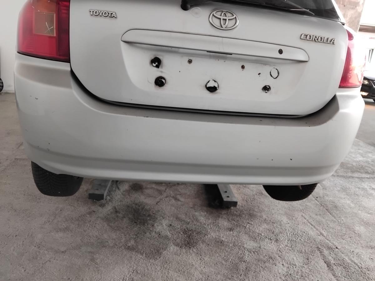 Toyota Corolla E12 orig Sto&szlig;stange Stossf&auml;nger hinten 5-T&uuml;rer Schr&auml;gheck BJ2003