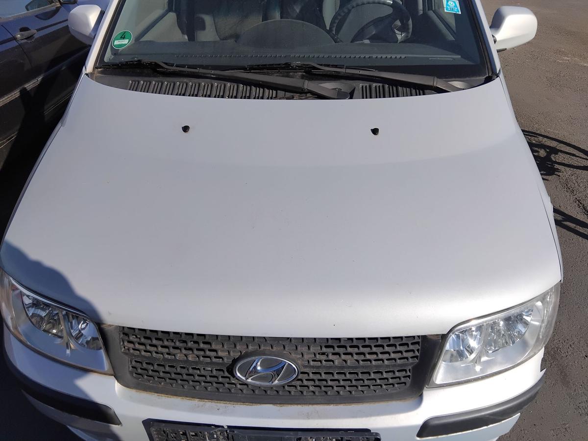 Hyundai Matrix FC original Motorhaube Deckel vorn silber VANILLA WHITE BJ2006