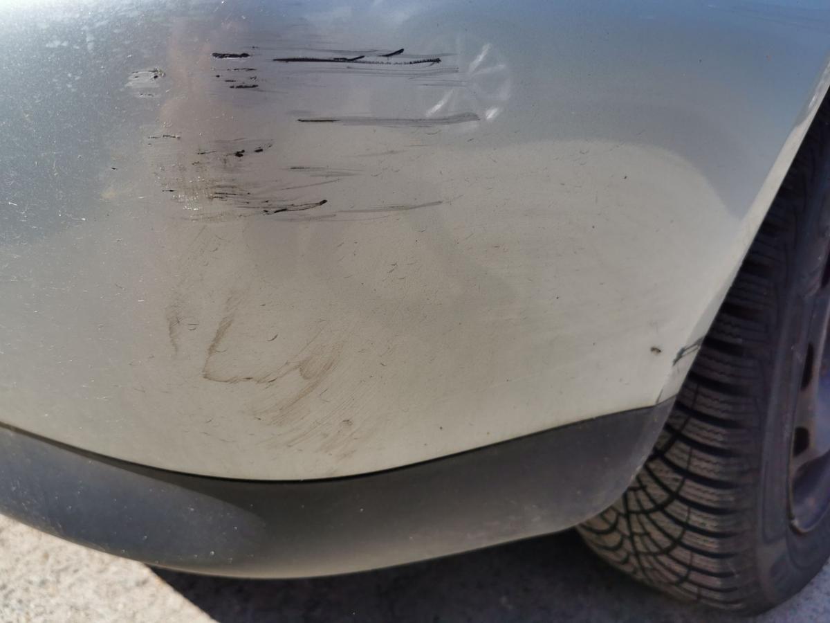 Audi A3 8L Stossfänger Stossstange Bumper hinten LY7M Alusilber metallic 3trg