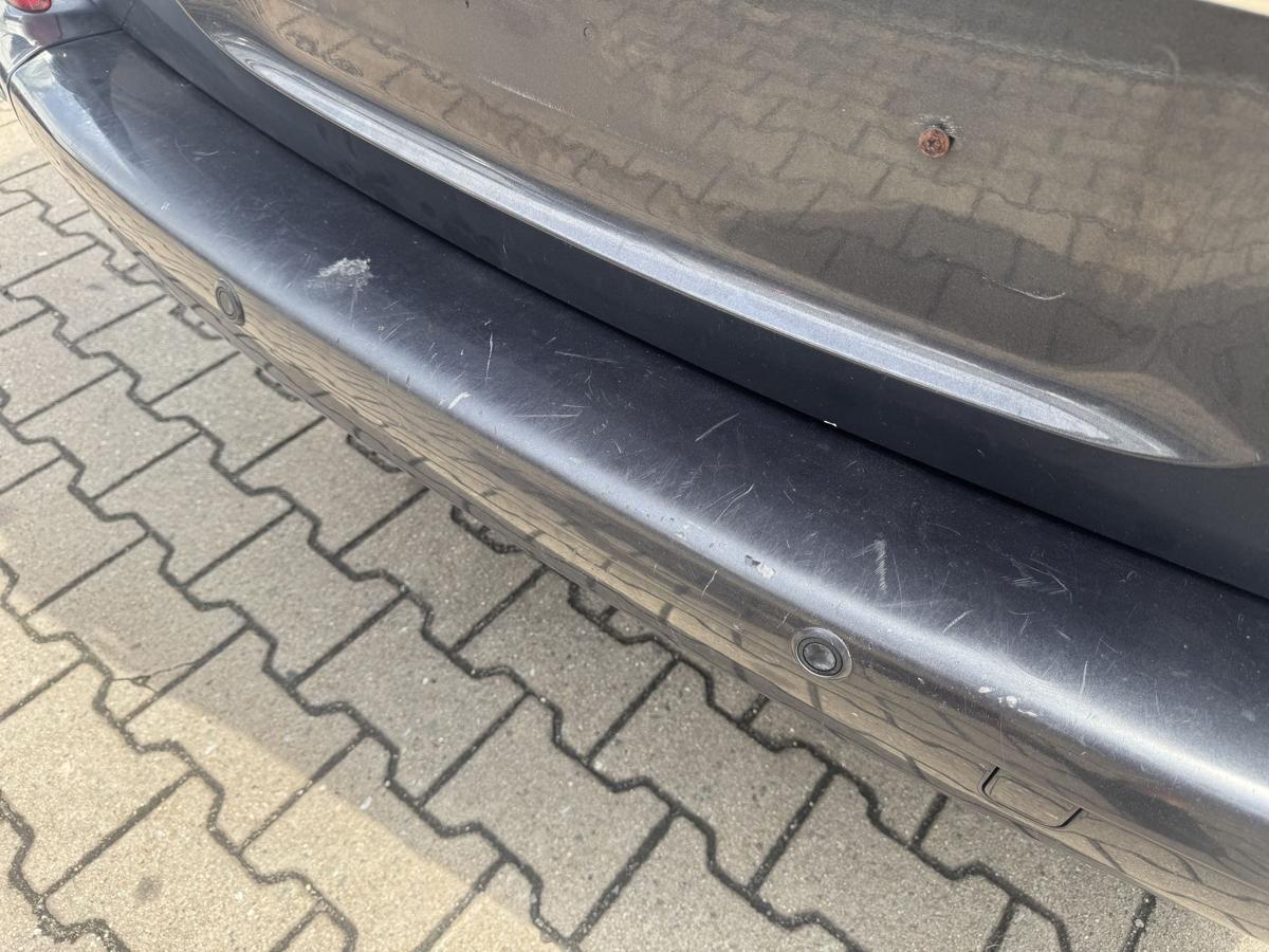 Peugeot 807 original Sto&szlig;stange Stossf&auml;nger hinten EYJ Aster Grau Metallic Bj.2013