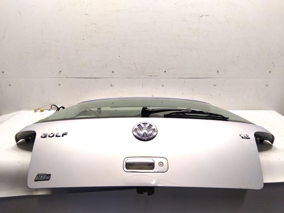 VW Golf 4 1J Flie&szlig;heck Heckklappe satinsilber LB7Z mit Heckscheibe BJ1997