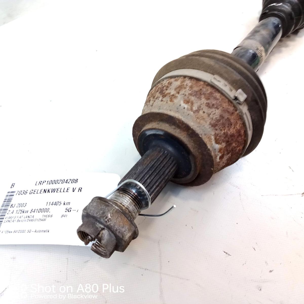 Lancia Thesis original Antriebswelle Gelenkwelle von rechts 2.4 Automatik Bj2003