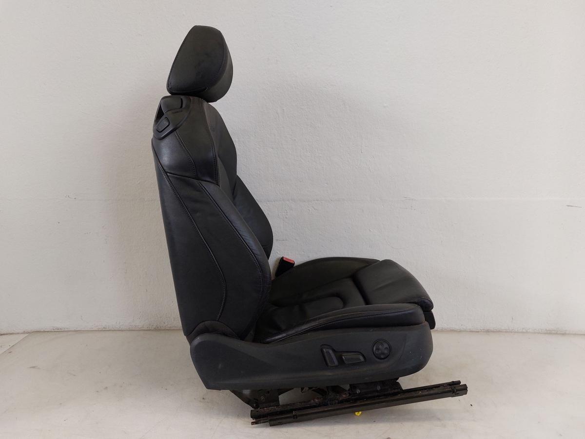 Audi A5 8T Coupe Ledersitz vorn rechts Beifahrersitz S Line Sitz Leder schwarz