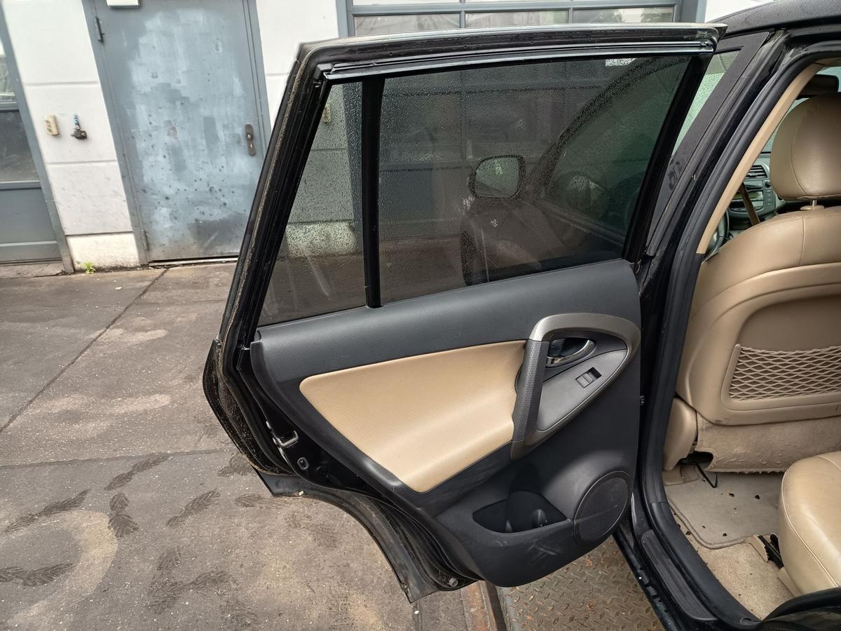 Toyota Rav4 original T&uuml;r hinten links 202 Black Uni Baujahr 2009