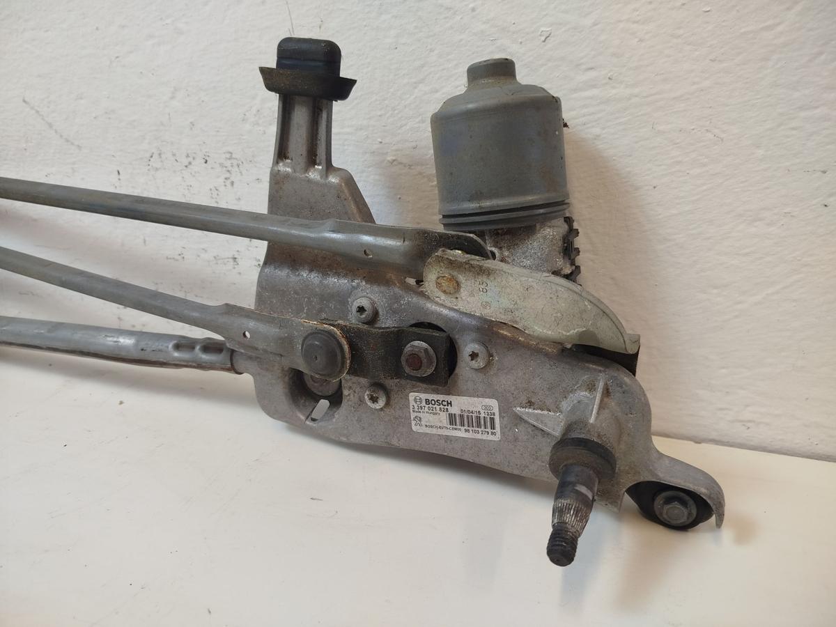 Peugeot 308 SW T9 Wischergest&auml;nge mit Wischermotor vorn Bosch 3397021828