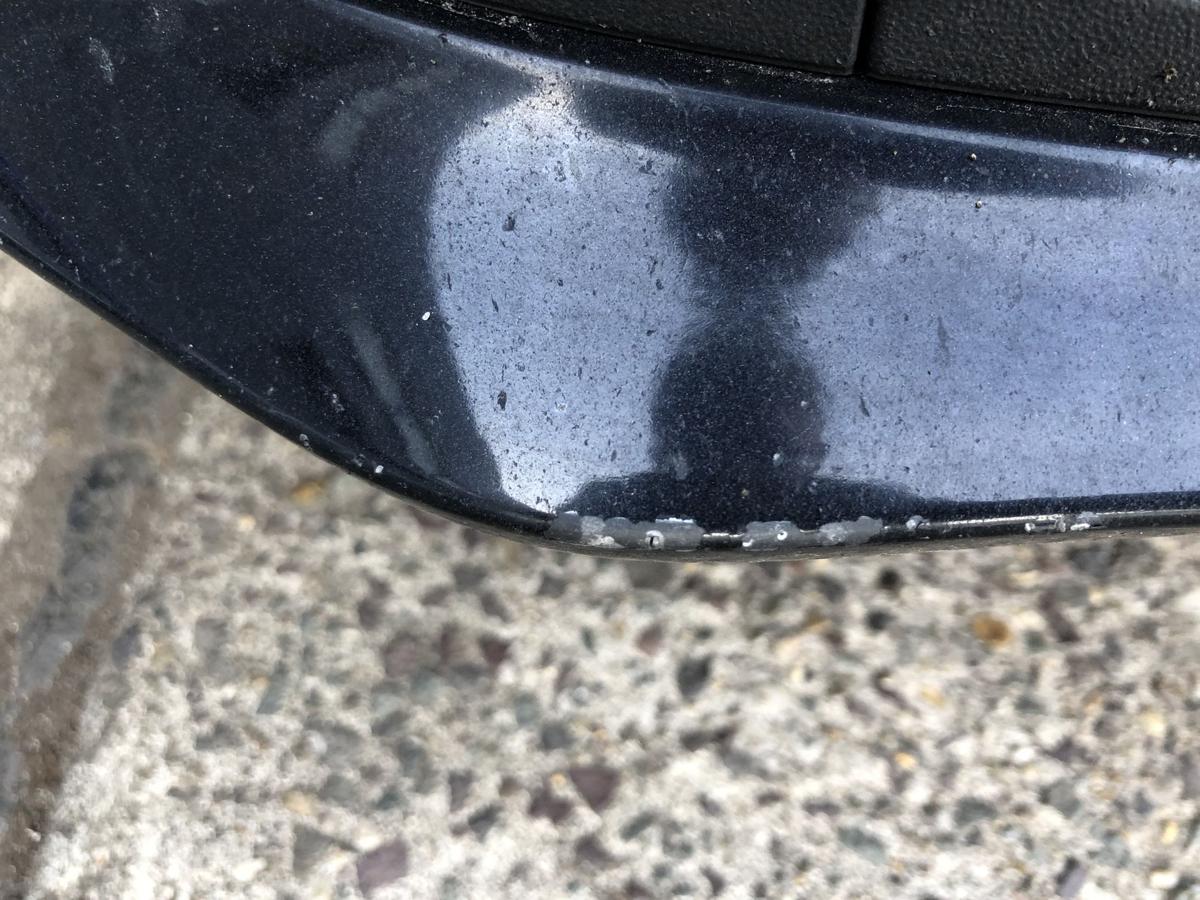 VW Polo 6R Stoßfänger vorn Frontschürze mit Nebel und SRA LC9X Deep Black Perl