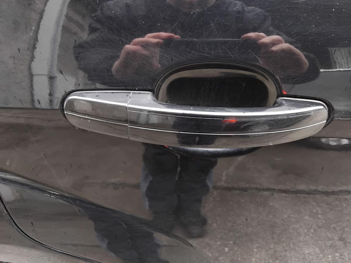 Ford Focus 2 DA3 Kombi T&uuml;r hinten rechts Facelift pantherschwarz BJ2009