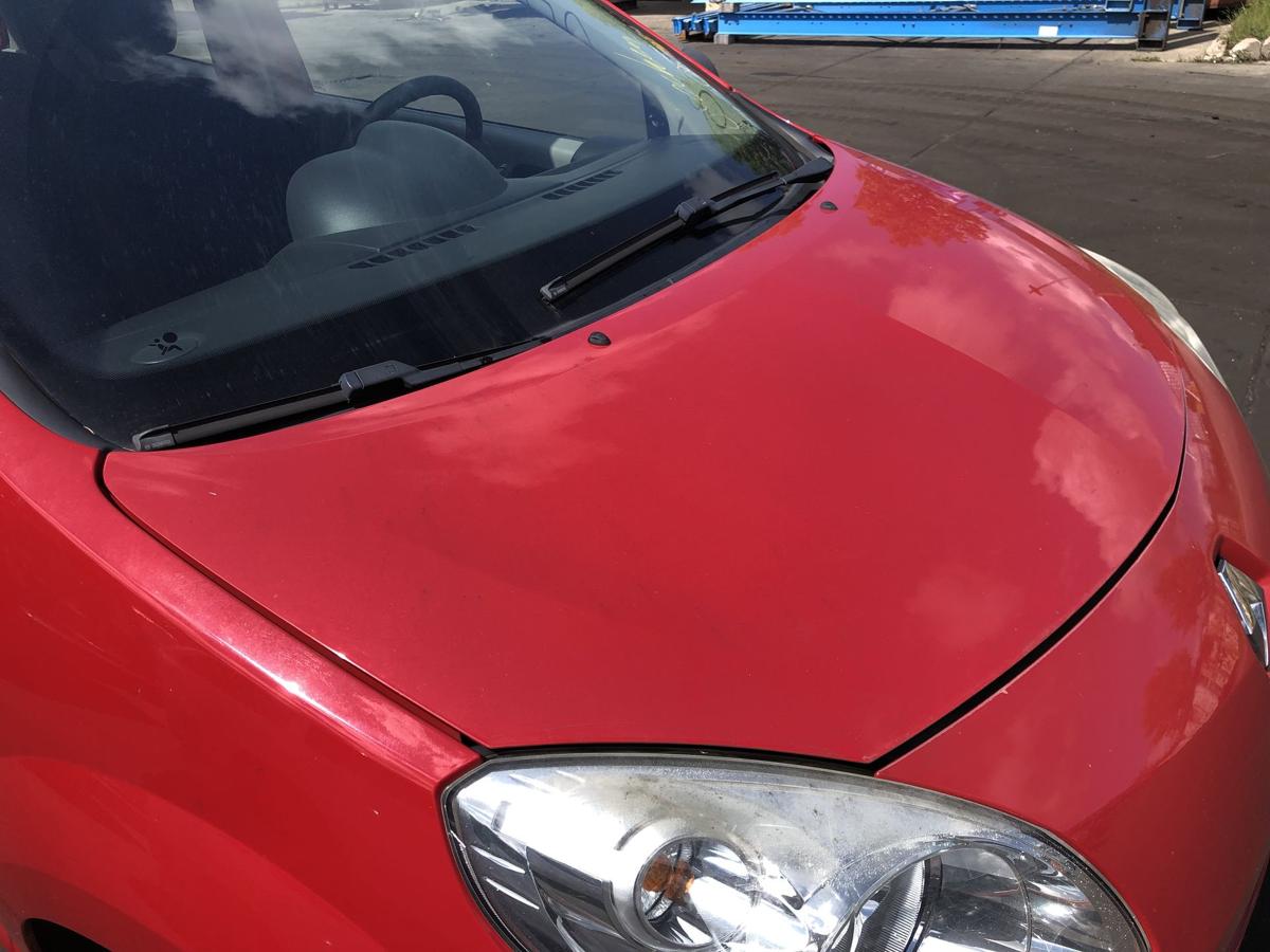 Renault Twingo II Motorhaube Klappe/Deckel vorn/Front 727 Spanischrot Bj 2009