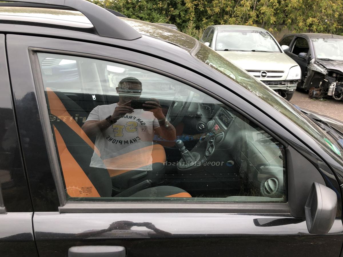 Fiat Panda 169 T&uuml;rscheibe vorn rechts Scheibe Seitenscheibe Cologlas Beifahrer