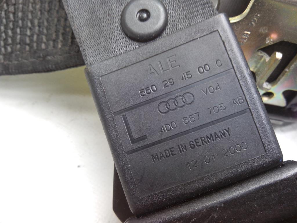 Audi A8 D2 4D BJ-2000 Gurt Sicherheitsgurt vorn links 4D0857705AB