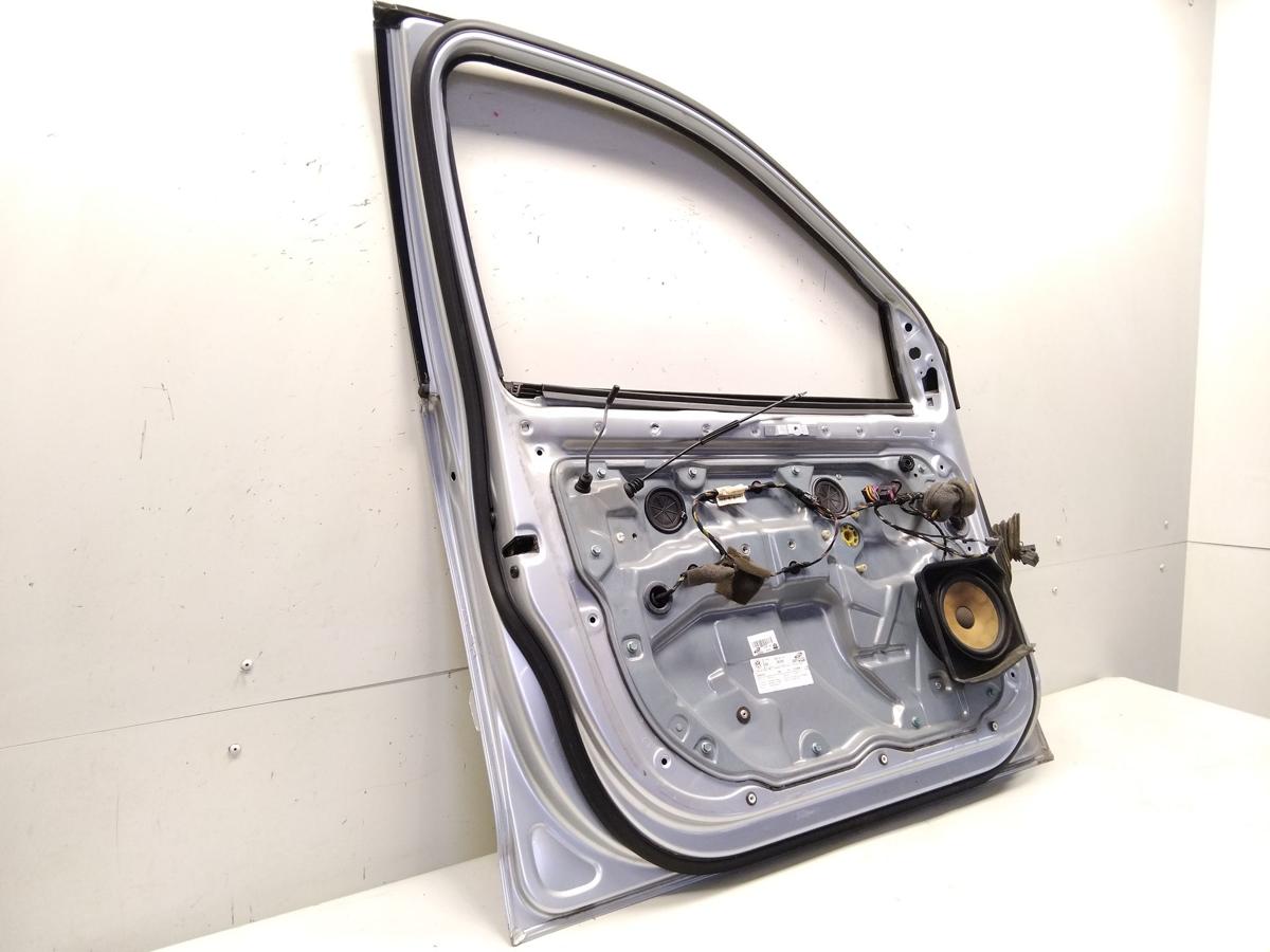 VW Polo 9N3 T&uuml;r vorn links Fahrert&uuml;r 5-t&uuml;rig LA7W reflexsilbermetallic BJ2007