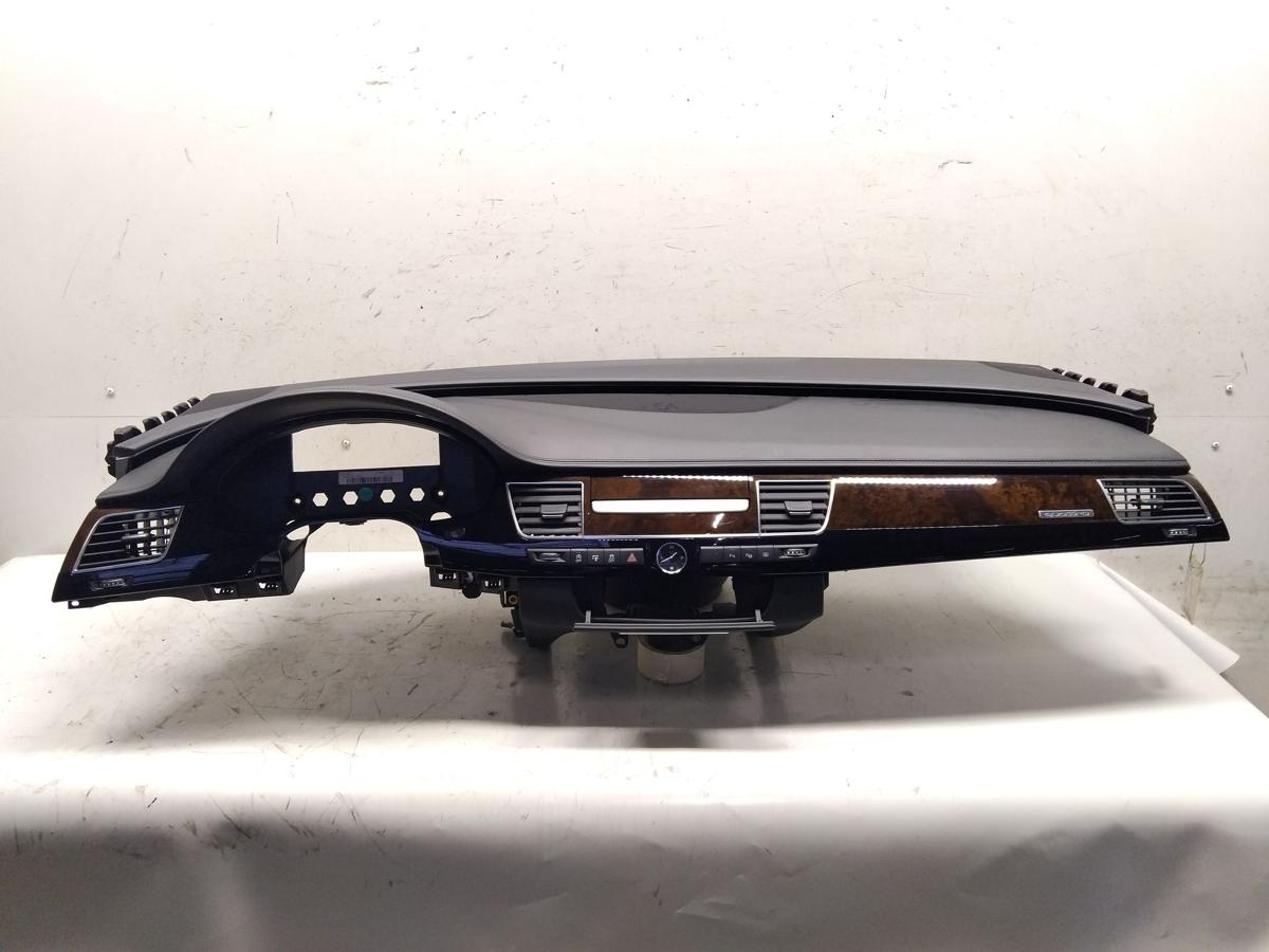 Audi A8 A8L D4 4H orig Armaturenbrett Cockpit Leder soul inkl.Display MMI BJ2015