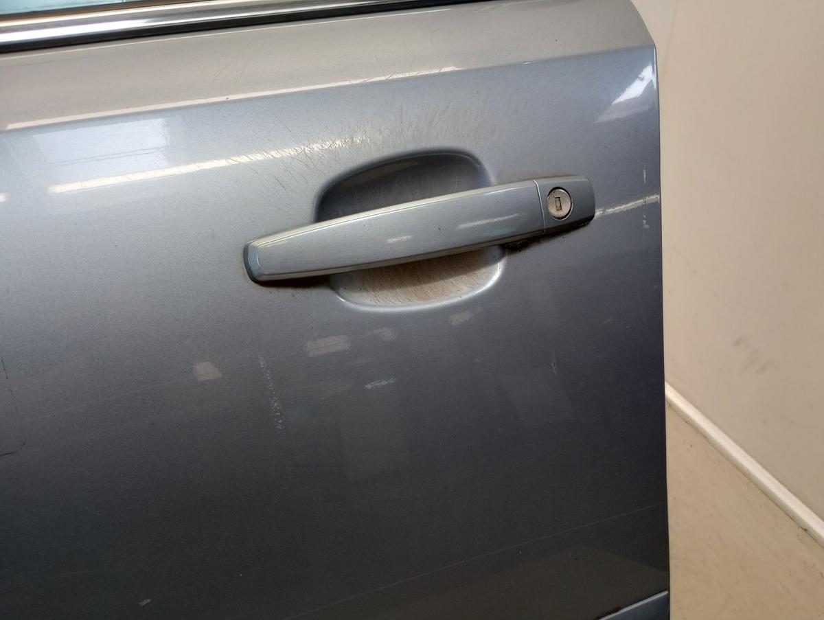 Opel Astra H orig Tür vorn links Z163 Lichtsilber Bj 2004 vor Facelift