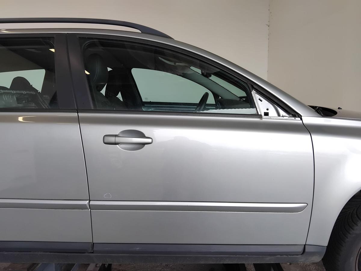 Volvo V50 S40 II T&uuml;r vorn rechts Beifahrert&uuml;r 477 Electric Silber BJ2007