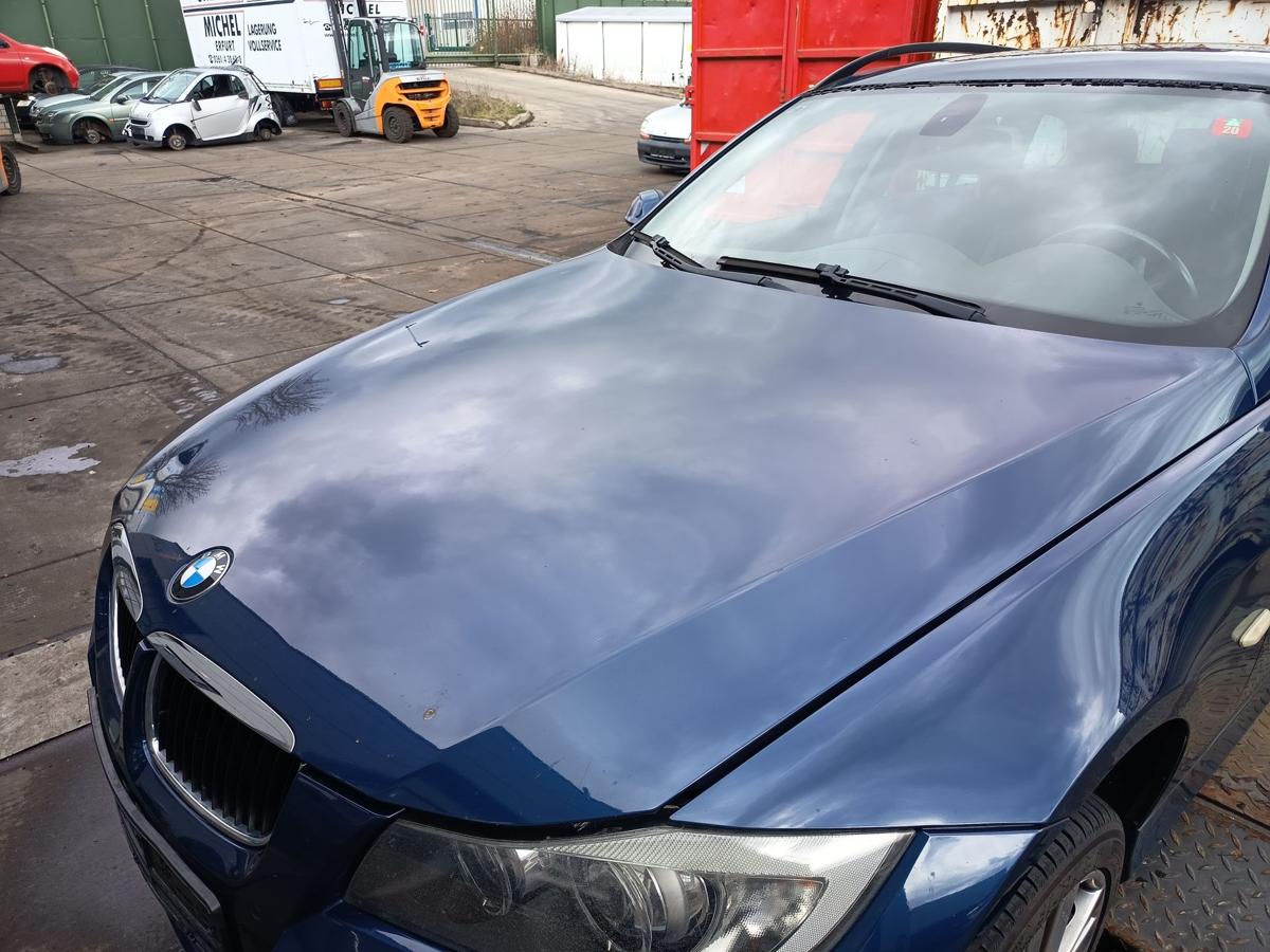 BMW 3er E90/91 original Motorhaube Klappe Deckel vorn Front A07 Mysticblau Bj06