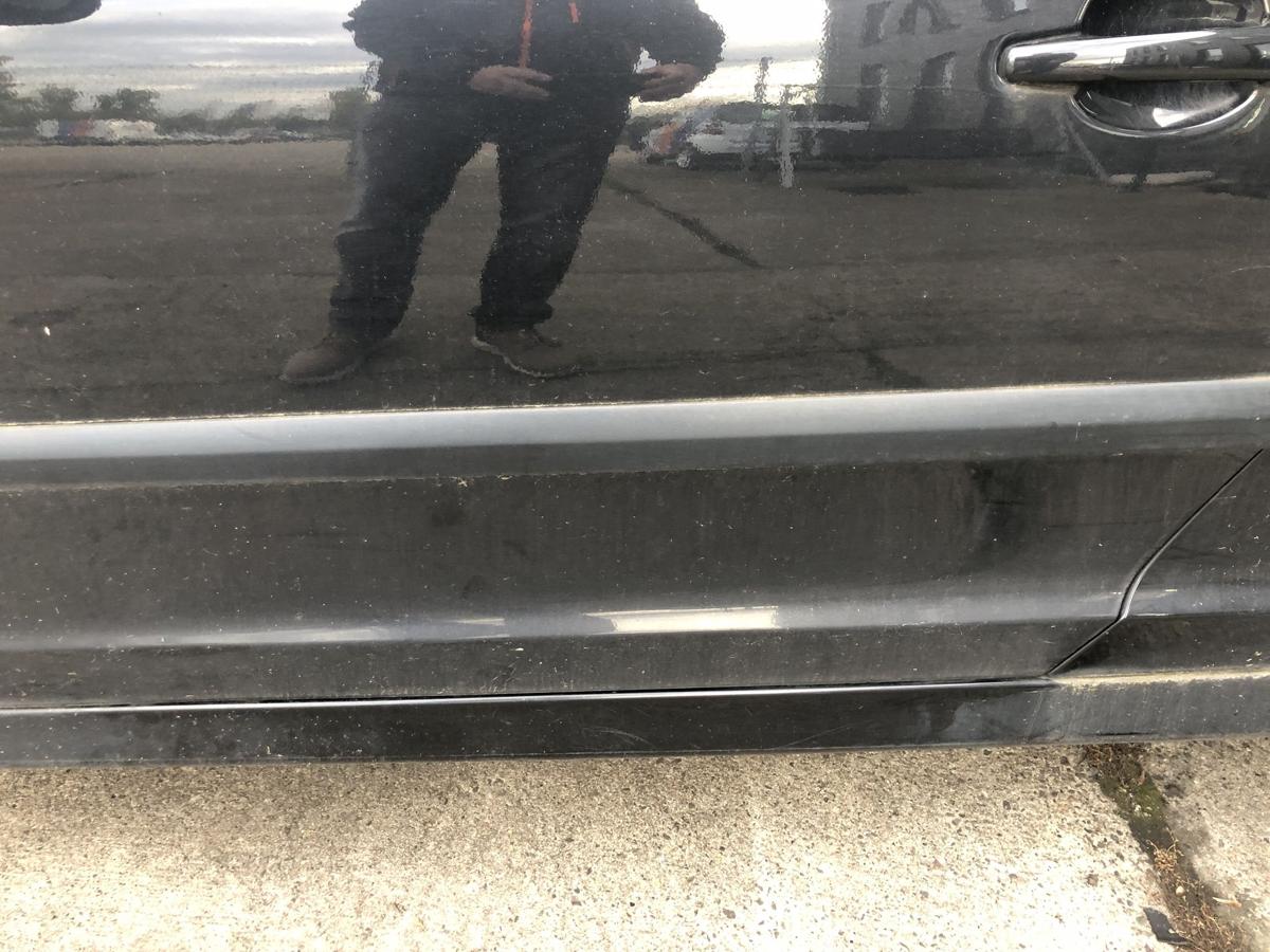 Peugeot 207CC Tür vorn links Fahrertür im Rohbau EXL Schwarz Obsidien Metallic