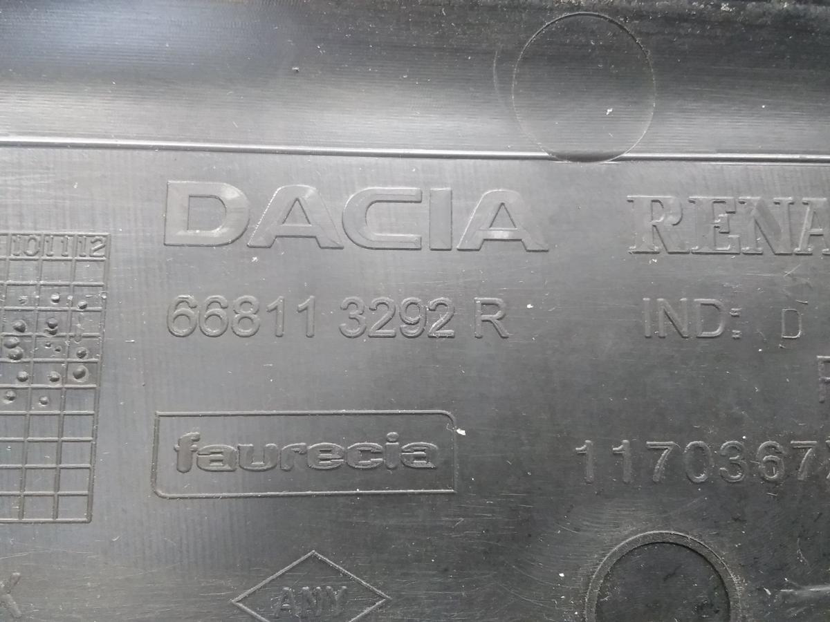 Dacia Logan 2 original Plastikabdeckung Windlauf 668113292R Bj.2016