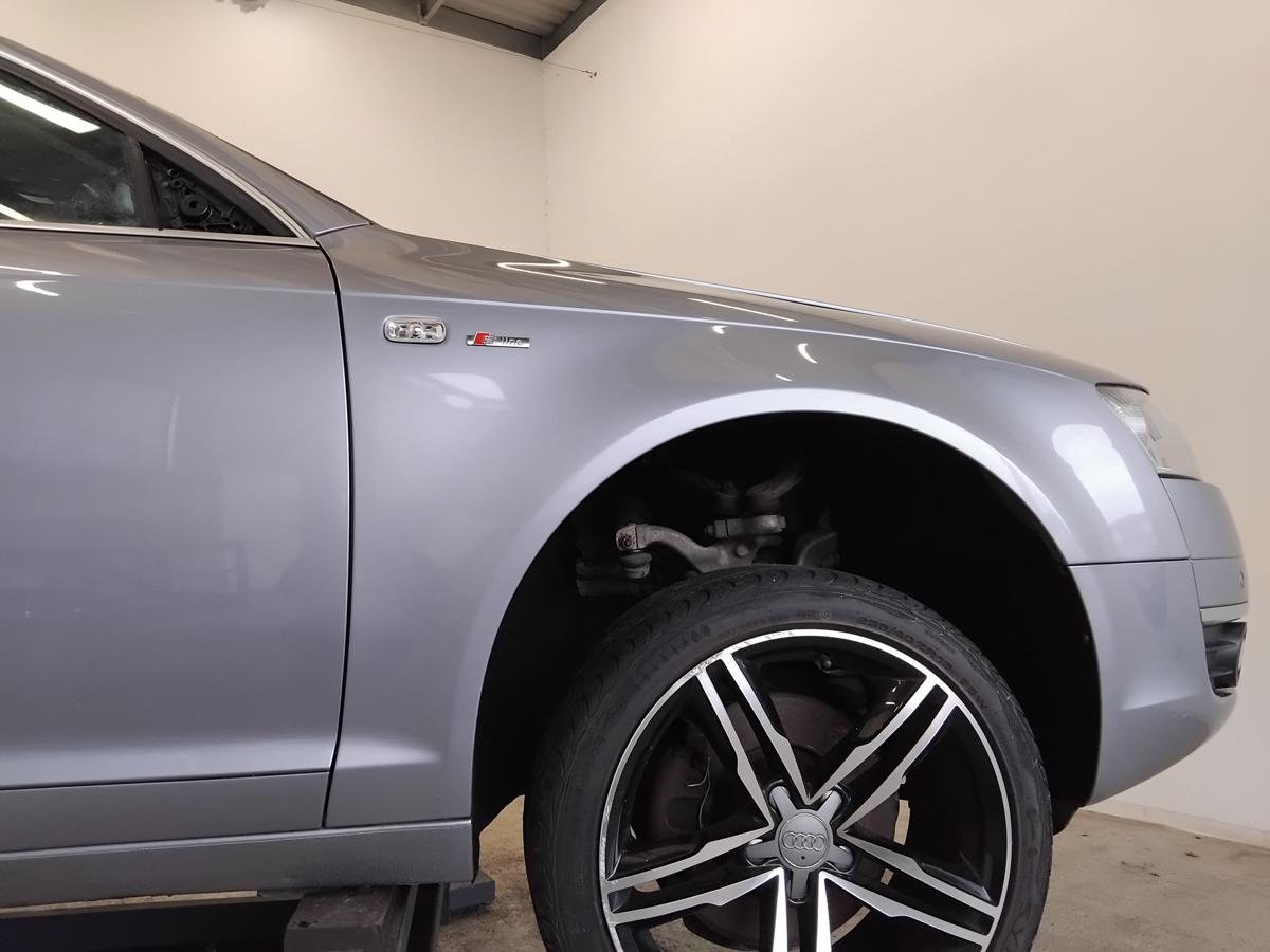 Audi A6 4F original Alu-Kotfl&uuml;gel vorn rechts LY7H Akoyasilbermetallic BJ2006