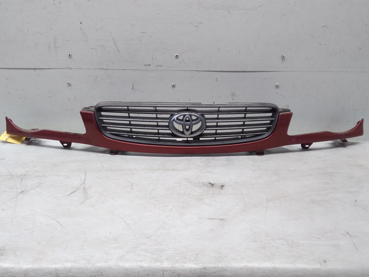 Toyota Corolla E11 Facelift original Kühlergrill mit Leiste unten BJ2001 3N8 Red Pearl