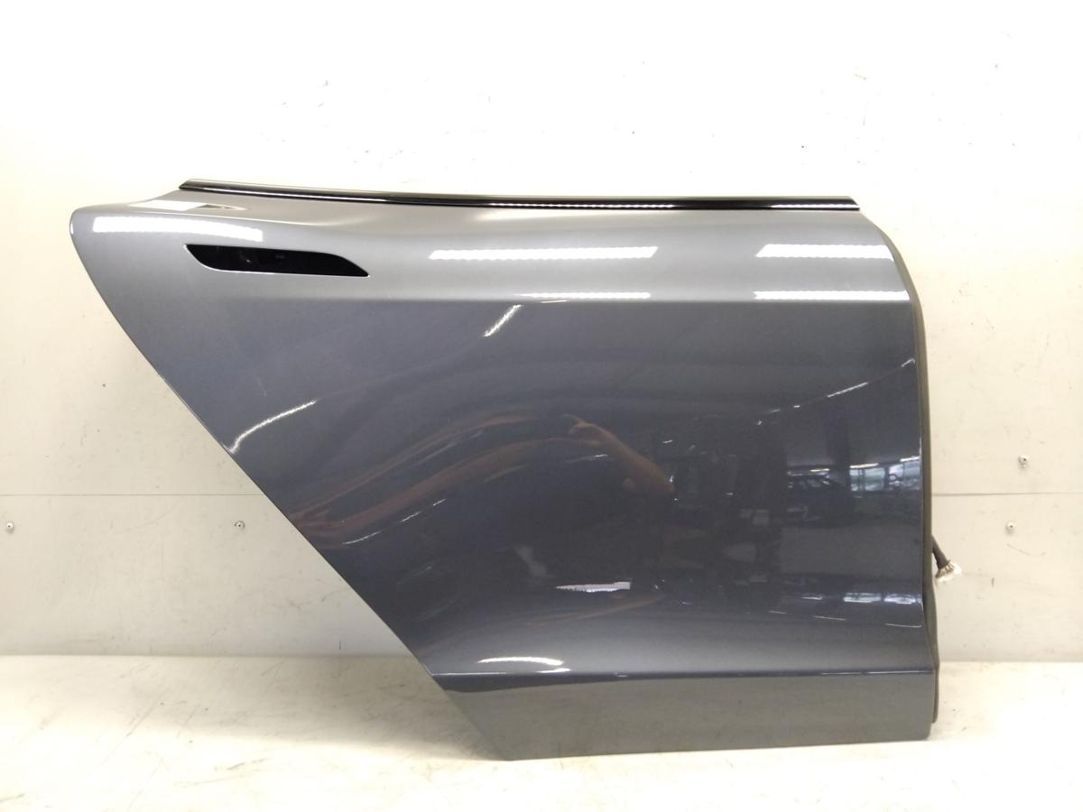 Tesla Model S Facelift Tür hinten rechts graumetallic PMNG steelgrey Bj.2023
