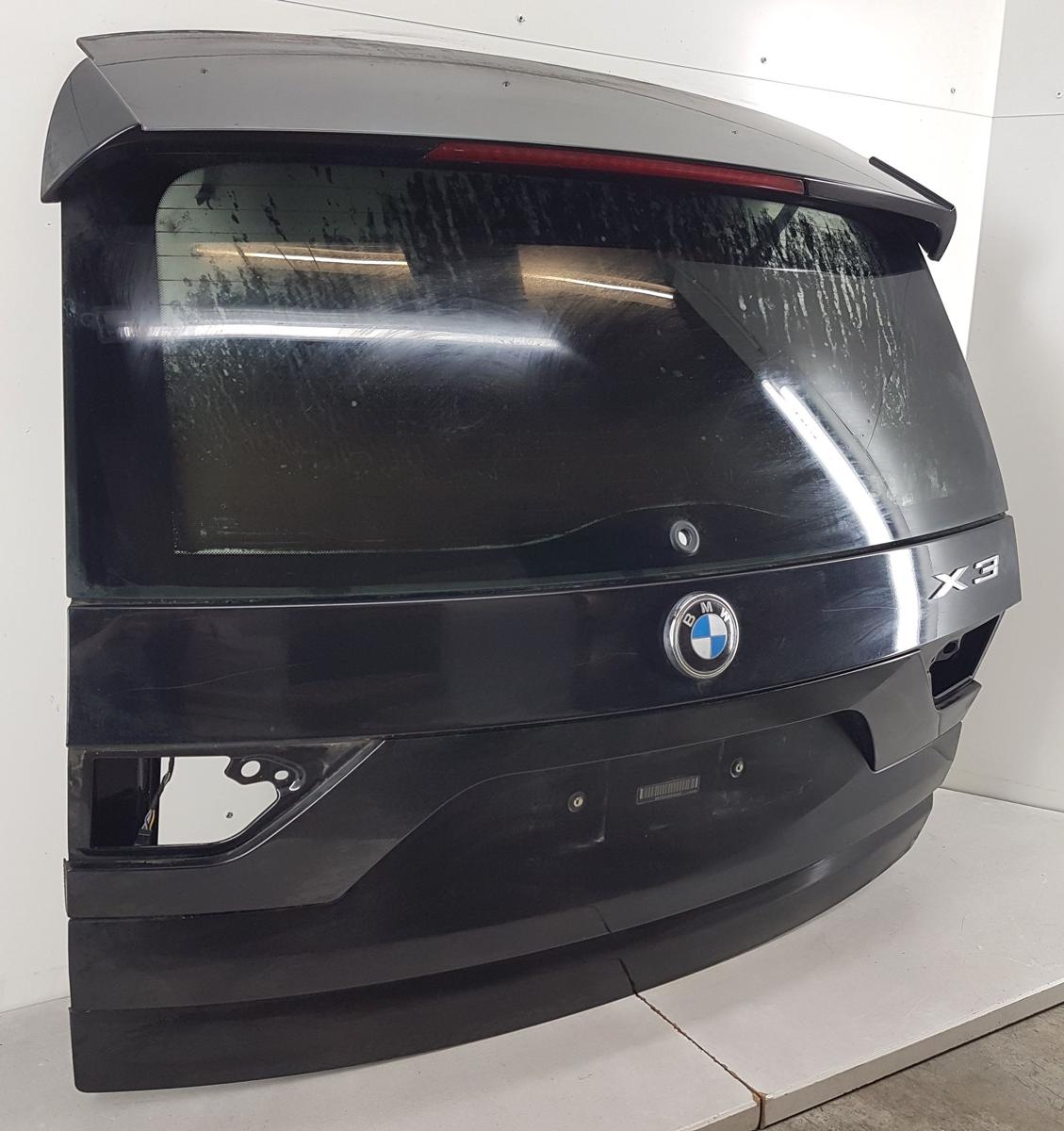 BMW X3 E83 Heckklappe Heckdeckel in BLACK SAPPHIRE METALLIC Bj2006 Rohbau