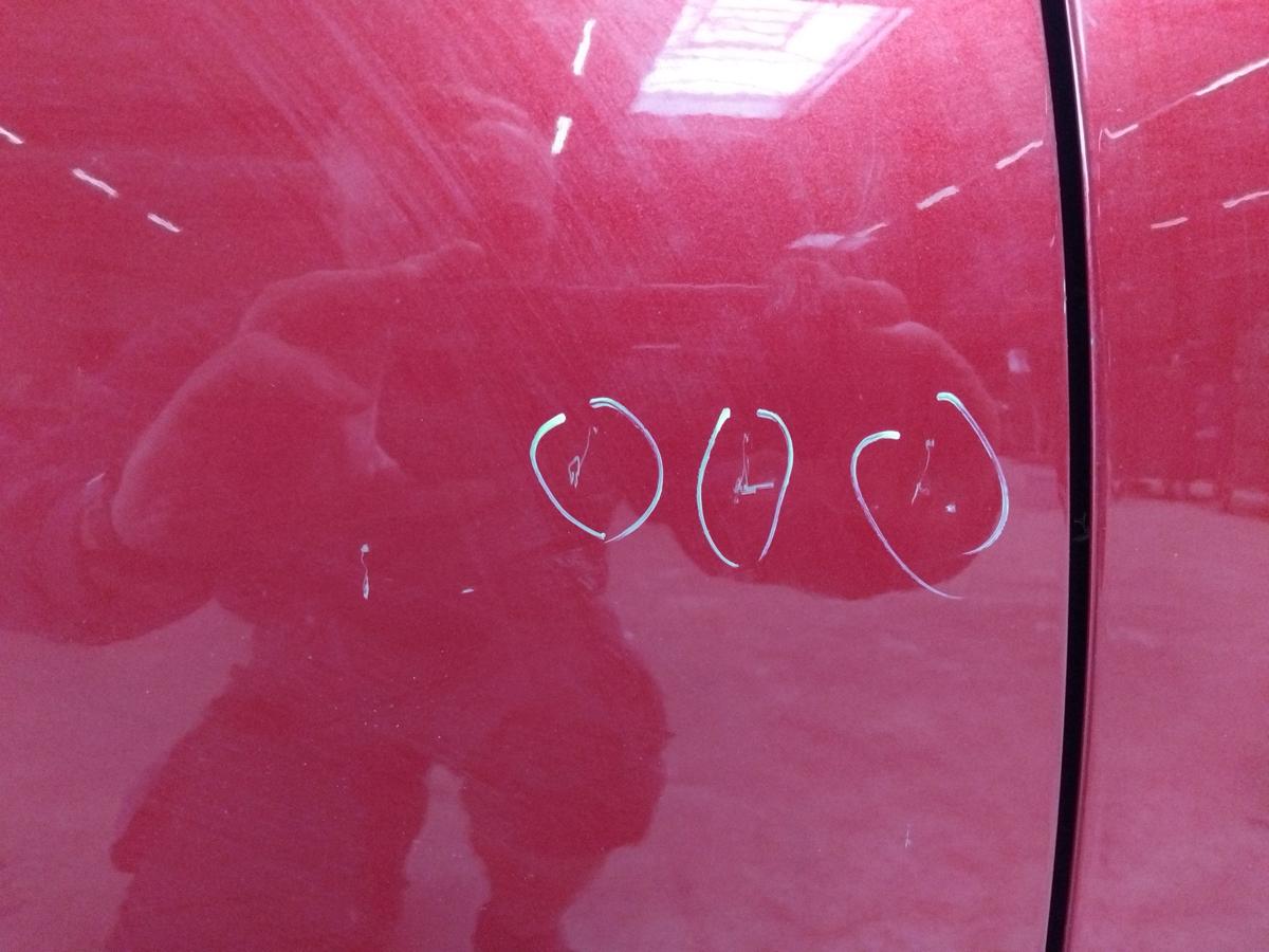Audi A4 8E B7 Avant Tür hinten rechts granatrotmetallic LZ3F BJ2006