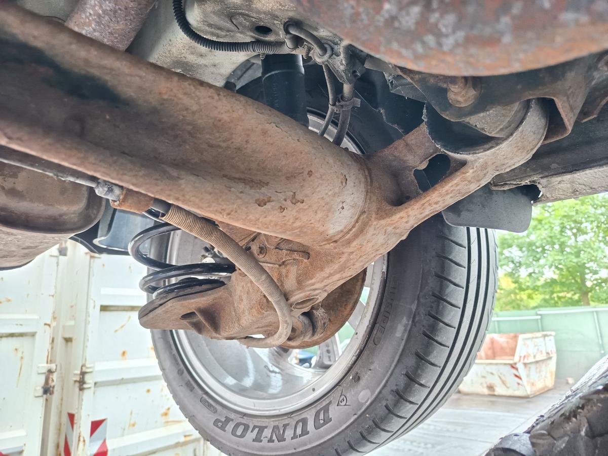 Opel Meriva B original Hinterachse Tr&auml;ger scheibengebremst 130Tkm Bj 2013