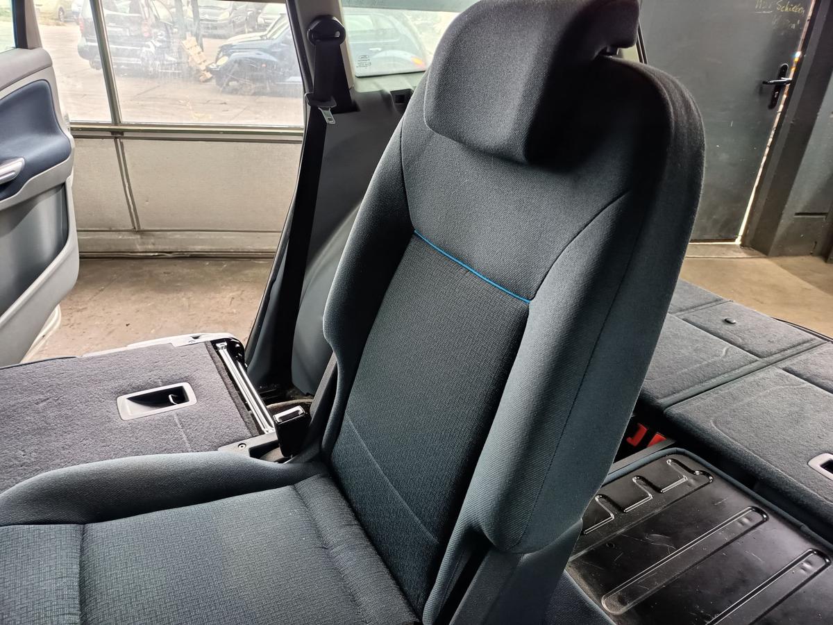 Ford S-Max 1 original Sitz hinten mitte Reihe 2 Stoff blau/grau Bj 2009