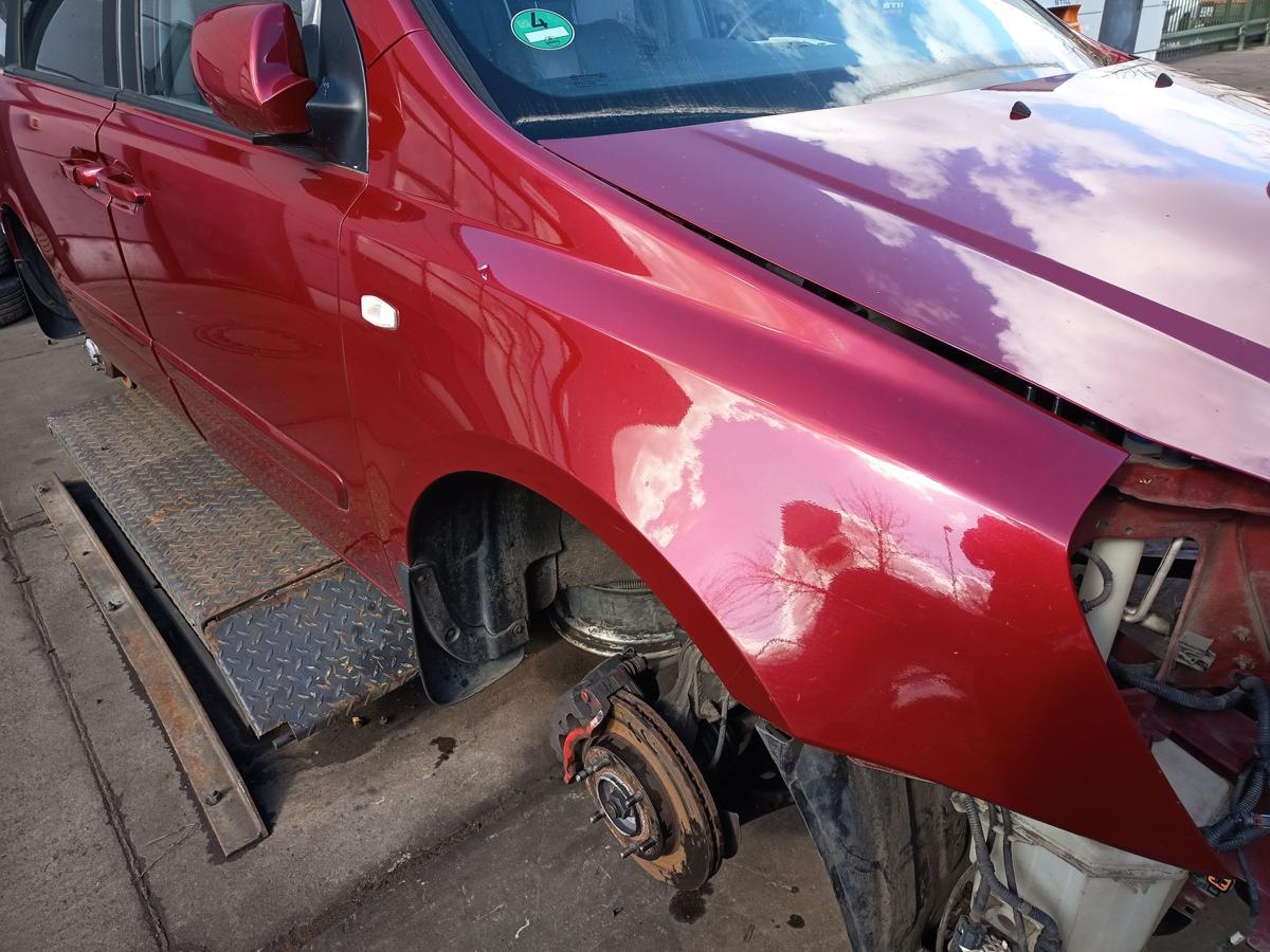 Kia Carnival III original Kotfl&uuml;gel rechts R9 Rubinrot vor Facelift Baujahr 2006