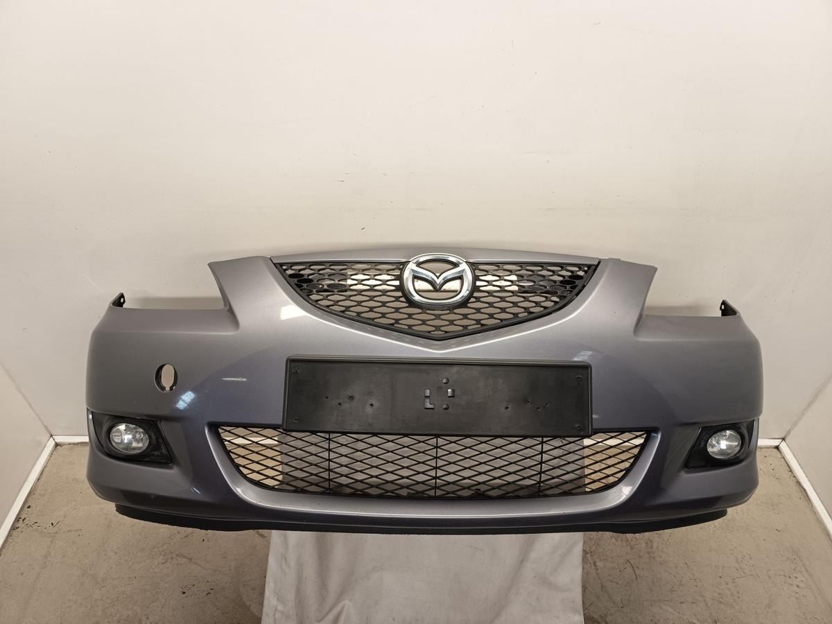 Mazda 3 BK Bj 2005 original Stoßfänger Stoßstange vorn mit NSW Silbergrau