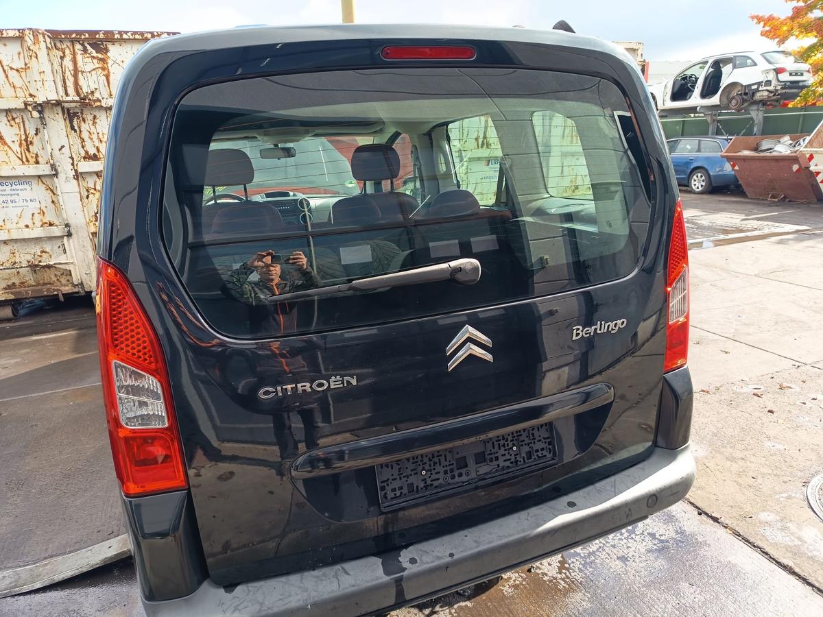 Citroen Berlingo II B9 orig Heckklappe mit Scheibe EXY Schwarz bis Bj 2012 Citroen Berlingo II B9 orig Heckklappe mit Scheibe EXY Schwarz bis Bj 2012