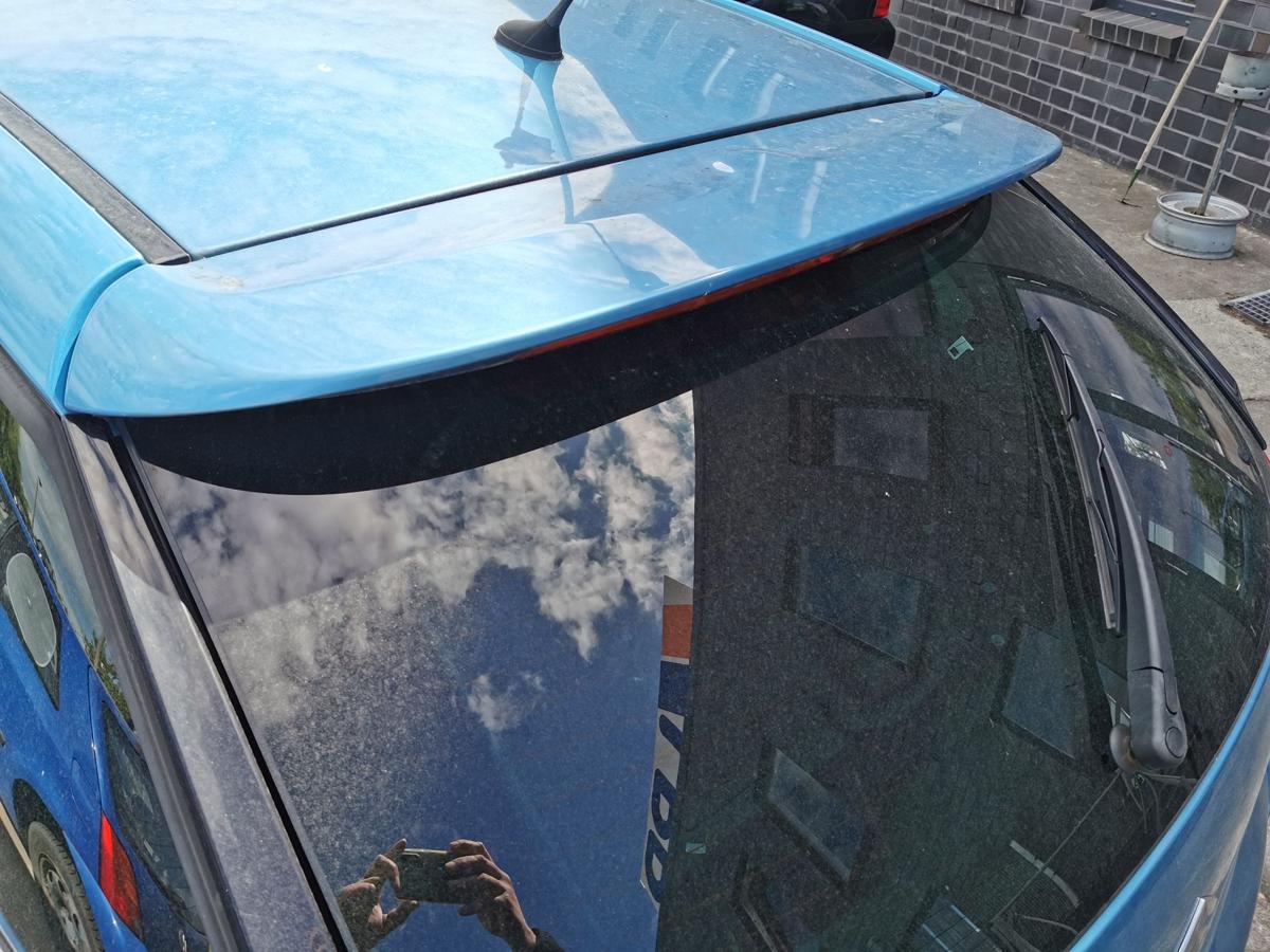 Citroen C4 Picasso U Heckklappe Klappe hinten mit Scheibe KNY Blau Tivoli Rohbau