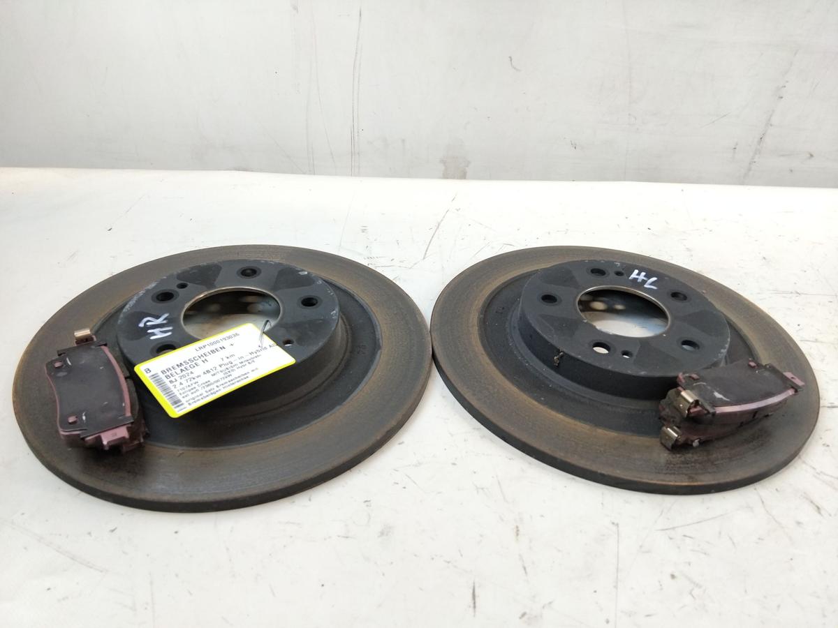 Mitsubishi Eclipse Cross original Satz Bremsscheiben mit Belägen hinten Bj.2024