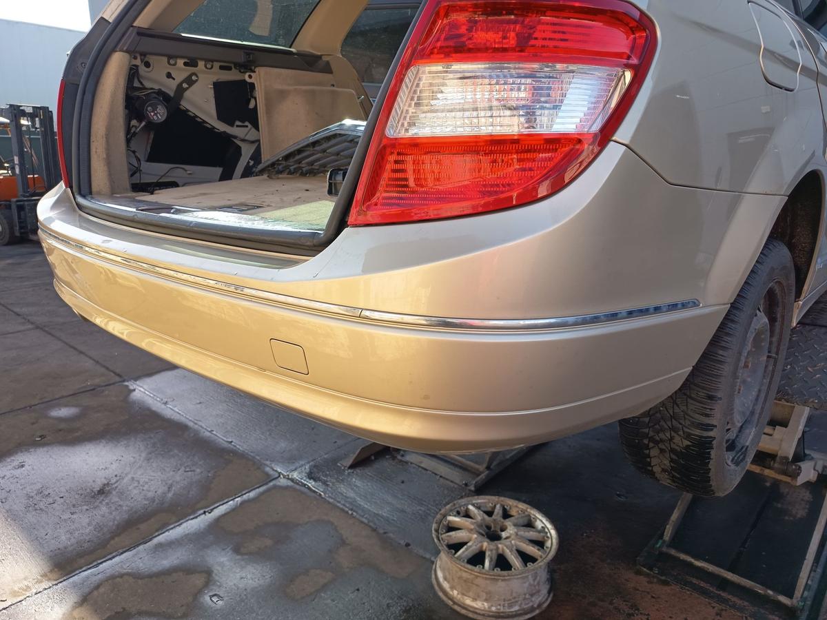 Mercedes S204 T-Modell orig Sto&szlig;stange F&auml;nger hinten Heck 794 Perlbeige Bj 2009